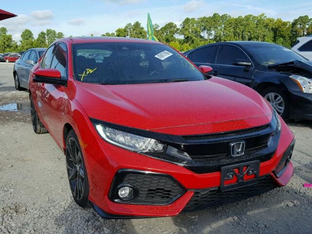 SHHFK7H9XHU233833 - 2017 HONDA CIVIC SPOR RED photo 1