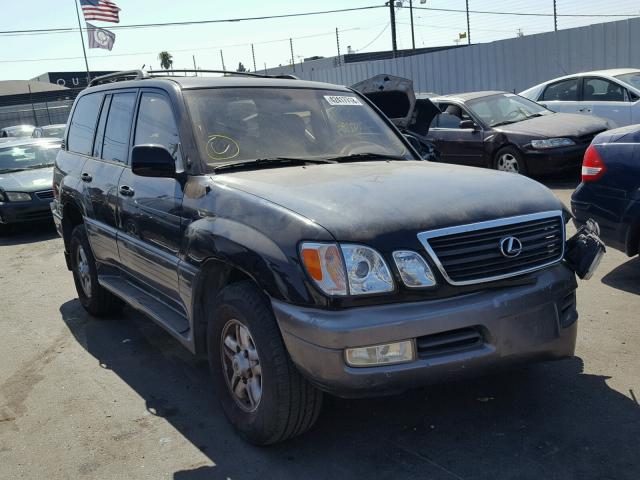 JT6HT00W6Y0098856 - 2000 LEXUS LX 470 BLACK photo 1