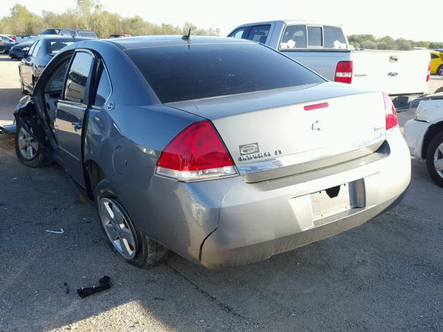 2G1WT58KX89261182 - 2008 CHEVROLET IMPALA LT SILVER photo 3