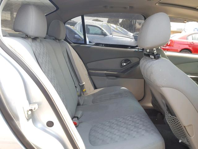 1G1ZT548X4F150933 - 2004 CHEVROLET MALIBU LS WHITE photo 6