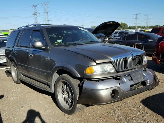 5LMFU28R91LJ11636 - 2001 LINCOLN NAVIGATOR GRAY photo 1