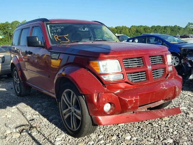 1D4PT6GX8BW534488 - 2011 DODGE NITRO DETO RED photo 1