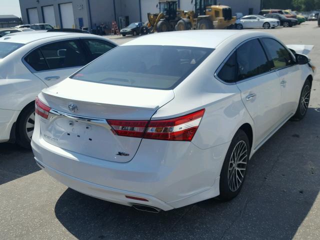 4T1BK1EB9EU081594 - 2014 TOYOTA AVALON BAS Weiß Foto 4