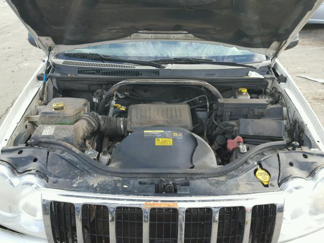 1J8HR58N36C224675 - 2006 JEEP GRAND CHER WHITE photo 7