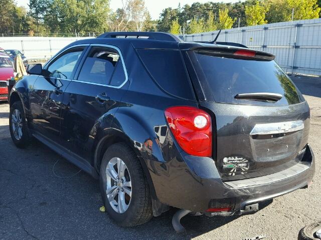 2GNFLEEK8C6253014 - 2012 CHEVROLET EQUINOX BLACK photo 3