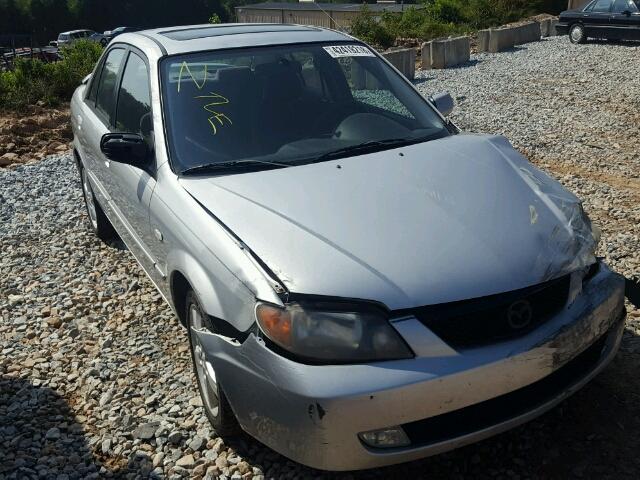 JM1BJ225631144189 - 2003 MAZDA PROTEGE DX SILVER photo 1