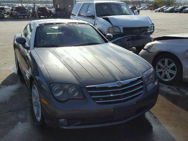 1C3AN69L44X012014 - 2004 CHRYSLER CROSSFIRE GRAY photo 1