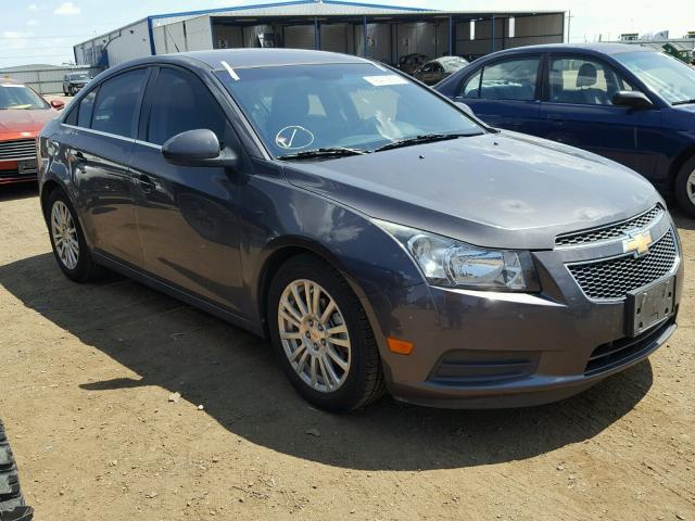 1G1PJ5S95B7249398 - 2011 CHEVROLET CRUZE ECO GRAY photo 1