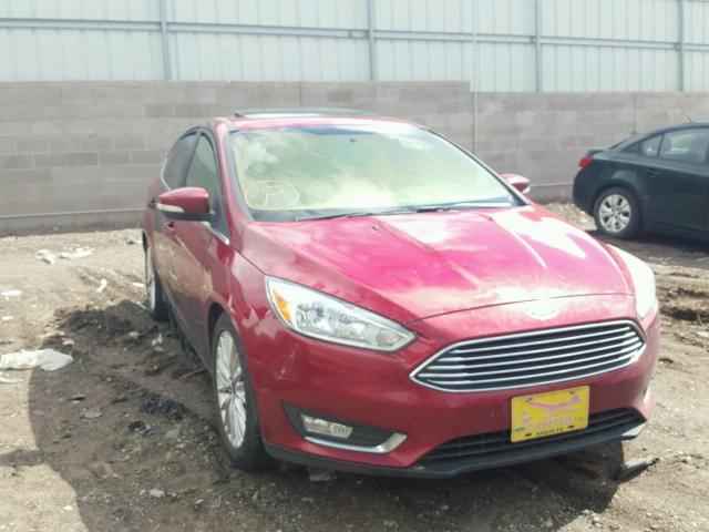 1FADP3N24FL293987 - 2015 FORD FOCUS TITA RED photo 1