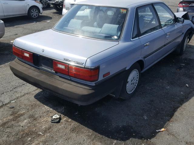 JT2SV21E2K3362938 - 1989 TOYOTA CAMRY DLX BLUE photo 4