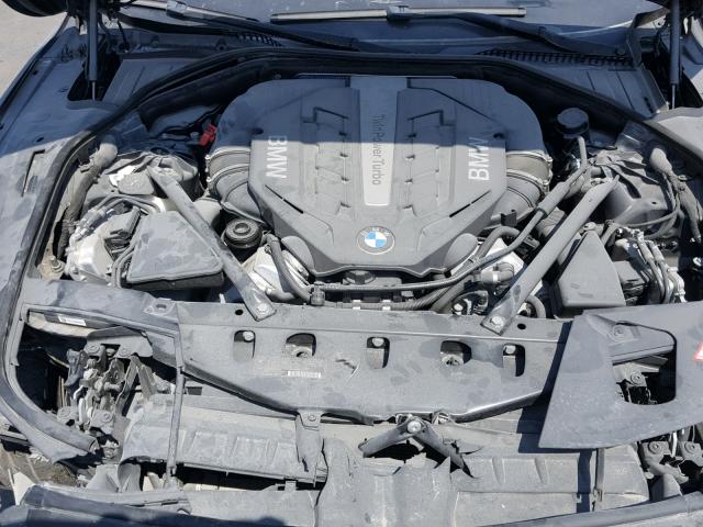 WBAYE8C57DD132307 - 2013 BMW 750LI GRAY photo 7