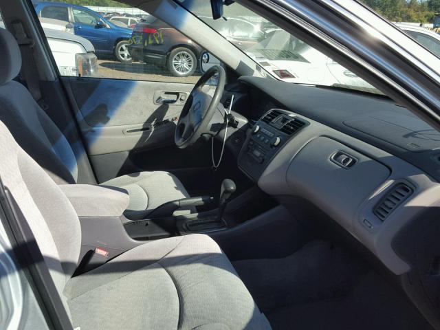 1HGCG66571A014781 - 2001 HONDA ACCORD LX SILVER photo 5