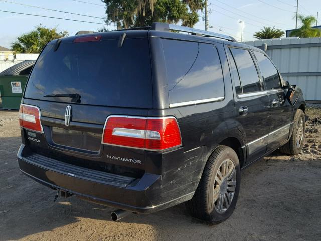 5LMFU28588LJ00666 - 2008 LINCOLN NAVIGATOR Schwarz Foto 4