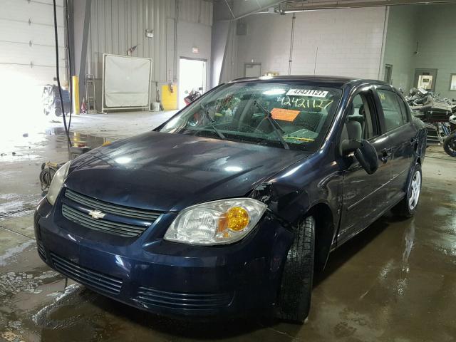 1G1AL58F087198155 - 2008 CHEVROLET COBALT LT BLUE photo 2