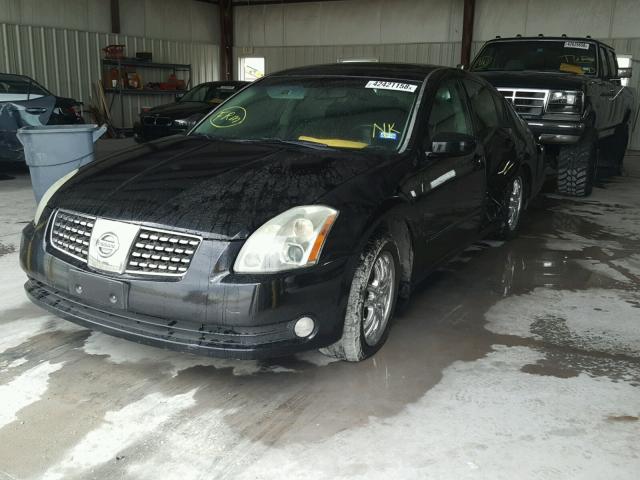 1N4BA41E06C814668 - 2006 NISSAN MAXIMA SE BLACK photo 2