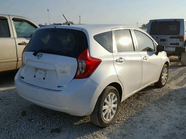 3N1CE2CP6FL381970 - 2015 NISSAN VERSA NOTE WHITE photo 4