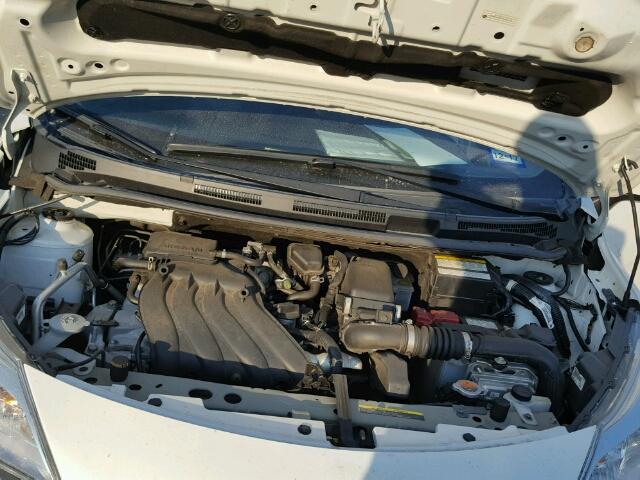 3N1CE2CP6FL381970 - 2015 NISSAN VERSA NOTE WHITE photo 7