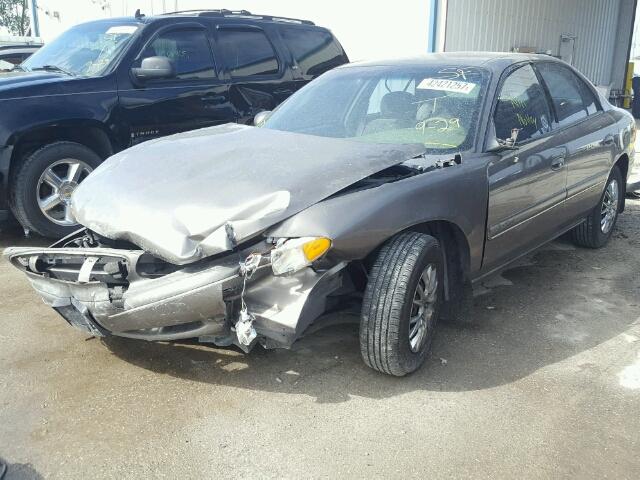 2G4WS52J421280791 - 2002 BUICK CENTURY BROWN photo 2