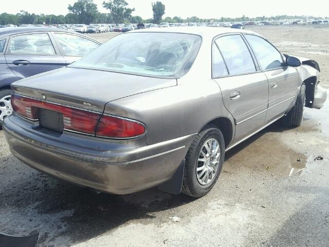 2G4WS52J421280791 - 2002 BUICK CENTURY BROWN photo 4