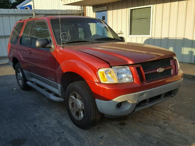 1FMYU60E02UB54110 - 2002 FORD EXPLORER S RED photo 1