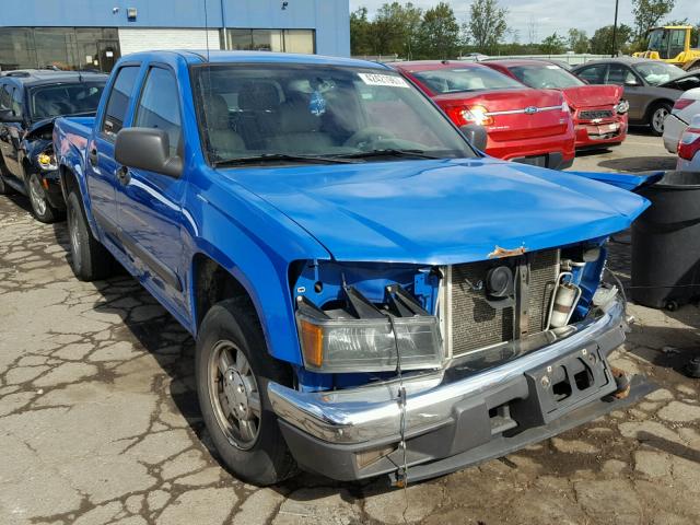 1GCCS13EX88165376 - 2008 CHEVROLET COLORADO BLUE photo 1