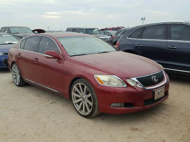 JTHBE96S280040372 - 2008 LEXUS GS 350 RED photo 1