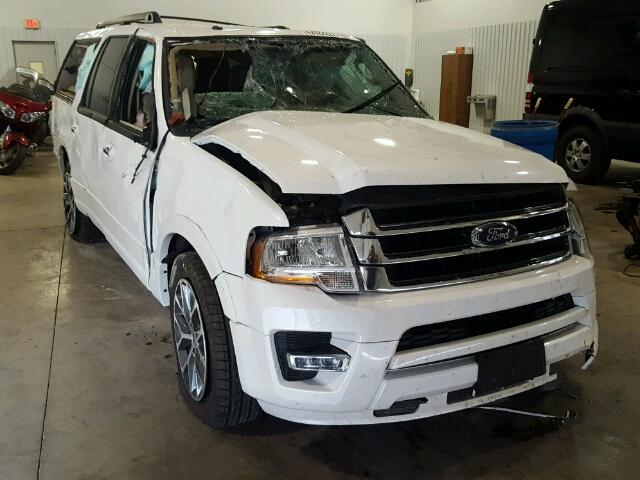 1FMJK1HT0FEF23545 - 2015 FORD EXPEDITION WHITE photo 1