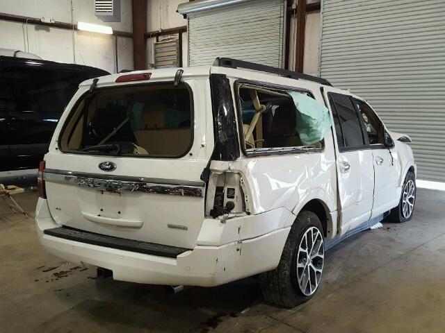 1FMJK1HT0FEF23545 - 2015 FORD EXPEDITION WHITE photo 4
