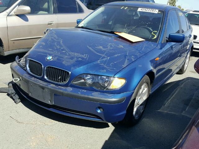 WBAAZ33493PH34268 - 2003 BMW 325 BLUE photo 2