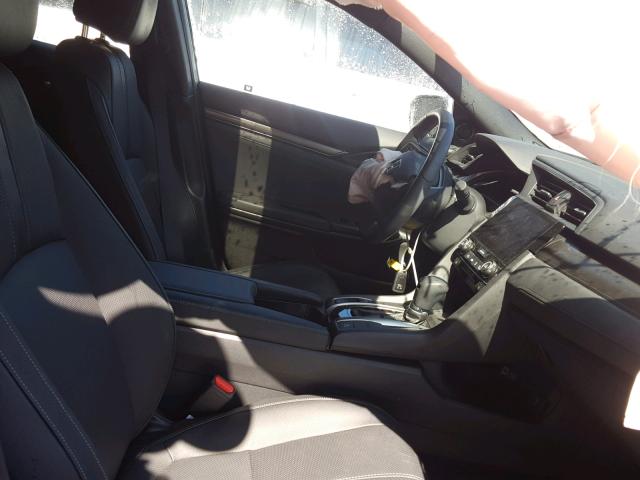 SHHFK7H76JU205855 - 2018 HONDA CIVIC EXL SILVER photo 5