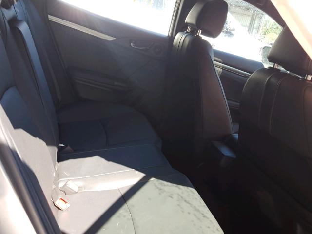 SHHFK7H76JU205855 - 2018 HONDA CIVIC EXL SILVER photo 6