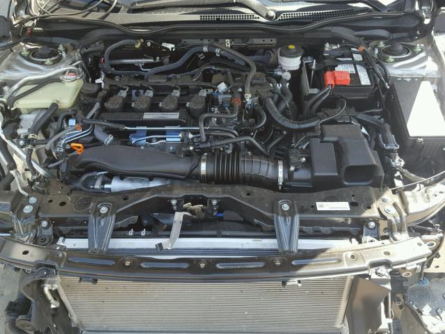 SHHFK7H76JU205855 - 2018 HONDA CIVIC EXL SILVER photo 7