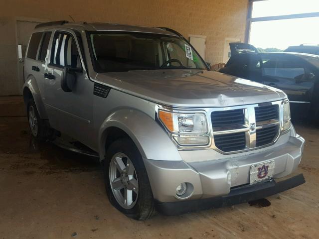 1D8GT58K47W715879 - 2007 DODGE NITRO SLT SILVER photo 1