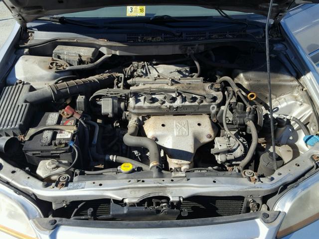 1HGCF866X1A042470 - 2001 HONDA ACCORD SILVER photo 7