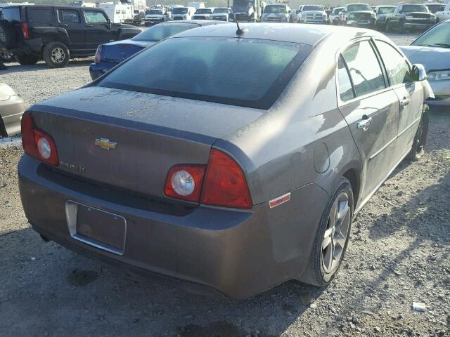 1G1ZC5EB6AF180081 - 2010 CHEVROLET MALIBU 1LT 棕色 照片 4