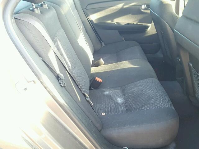 1G1ZC5EB6AF180081 - 2010 CHEVROLET MALIBU 1LT 棕色 照片 6