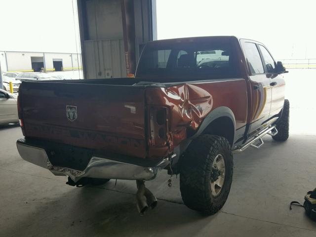 3C6TR5ETXDG532187 - 2013 RAM 2500 POWER ORANGE photo 4