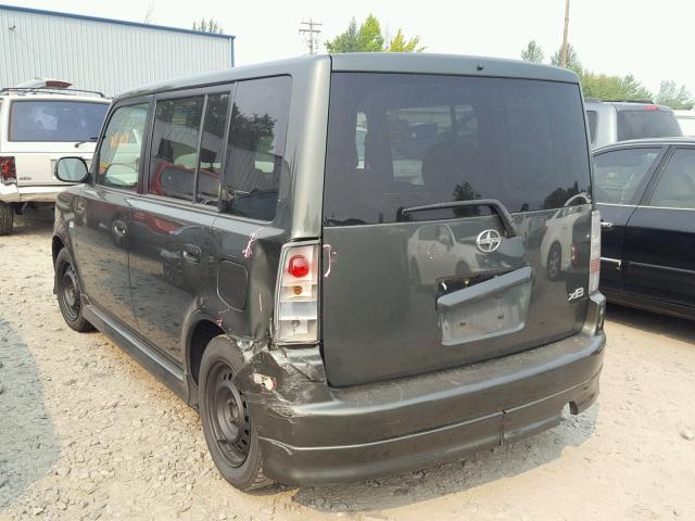 JTLKT324554011341 - 2005 TOYOTA SCION XB 绿色 照片 3