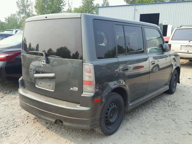 JTLKT324554011341 - 2005 TOYOTA SCION XB 绿色 照片 4