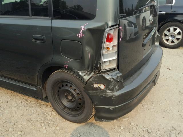 JTLKT324554011341 - 2005 TOYOTA SCION XB 绿色 照片 9