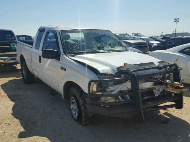 1FTNX20L92EC13641 - 2002 FORD F250 SUPER WHITE photo 1