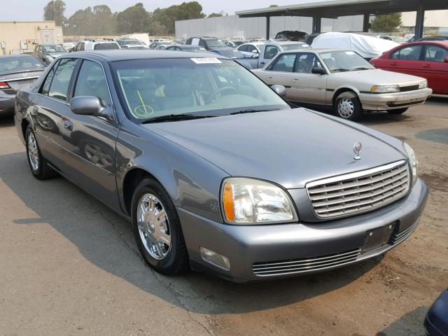 1G6KD57Y54U133389 - 2004 CADILLAC DEVILLE GRAY photo 1