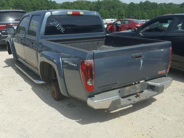 1GTDS136668251892 - 2006 GMC CANYON GRAY photo 3