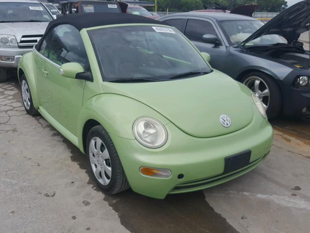 3VWBM31Y85M300132 - 2005 VOLKSWAGEN NEW BEETLE მწვანე ფოტო 1