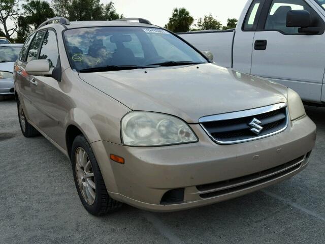 KL5JD86Z26K356725 - 2006 SUZUKI FORENZA BEIGE photo 1