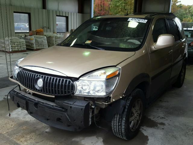 3G5DB03E04S541087 - 2004 BUICK RENDEZVOUS GOLD photo 2