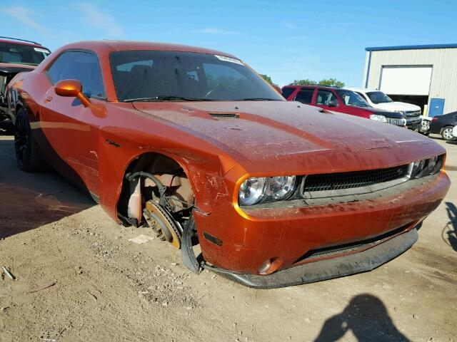 2B3CJ5DT4BH507219 - 2011 DODGE CHALLENGER ORANGE photo 1