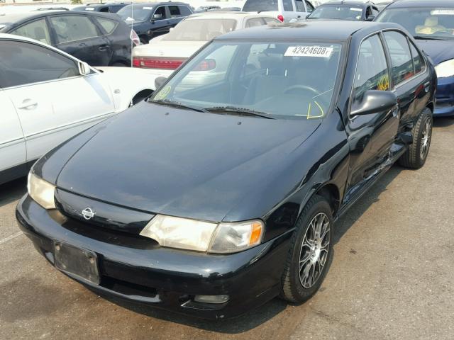 1N4AB41D1XC729808 - 1999 NISSAN SENTRA BAS BLACK photo 2