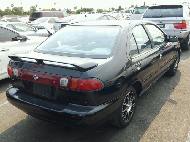 1N4AB41D1XC729808 - 1999 NISSAN SENTRA BAS BLACK photo 4