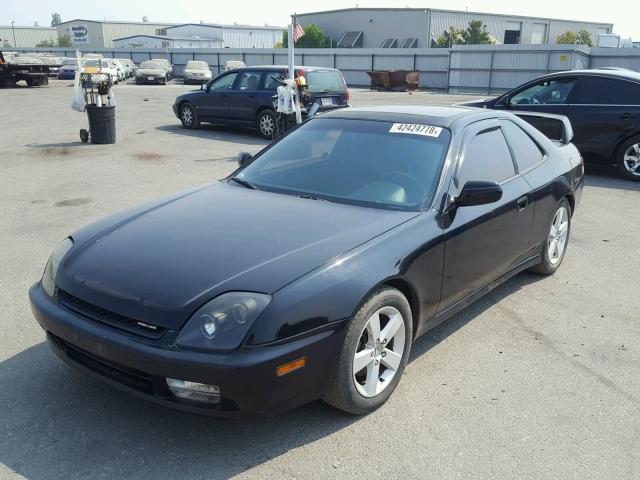 JHMBB6247VC008980 - 1997 HONDA PRELUDE BLACK photo 2